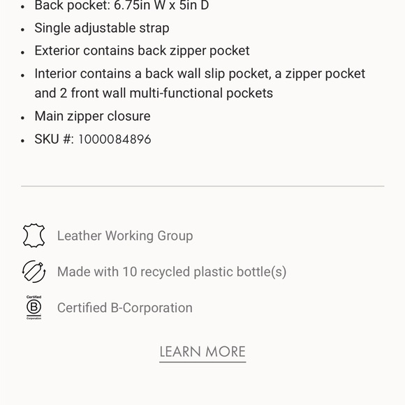 The Sak Los Feliz hobo bag NWT - Picture 4 of 10